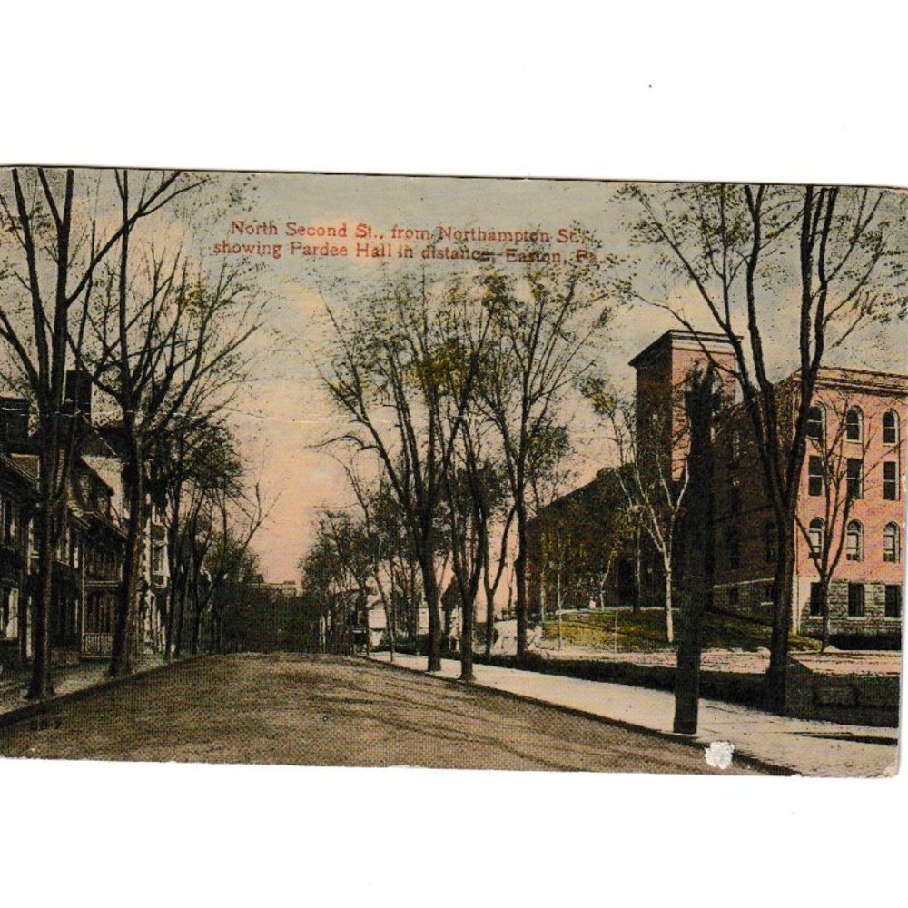 Vintage 1920 Divided Back Post Card Easton, Pennsylvania Pardee Hall